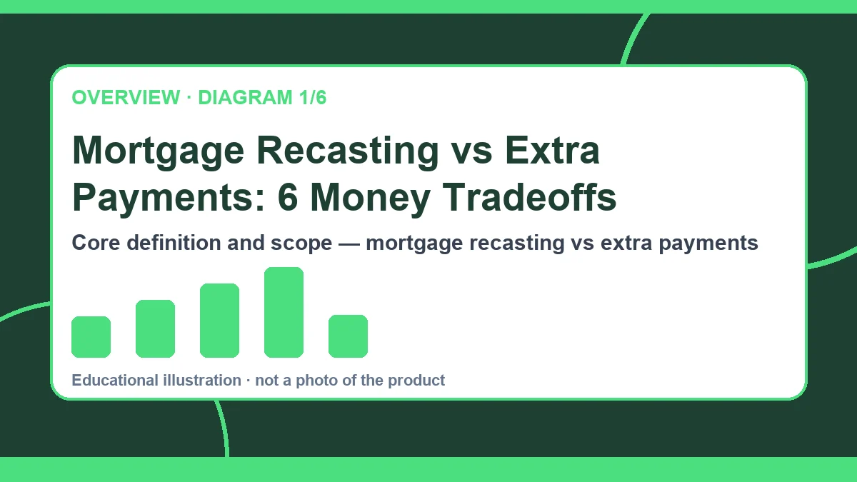 mortgage recasting vs extra payments